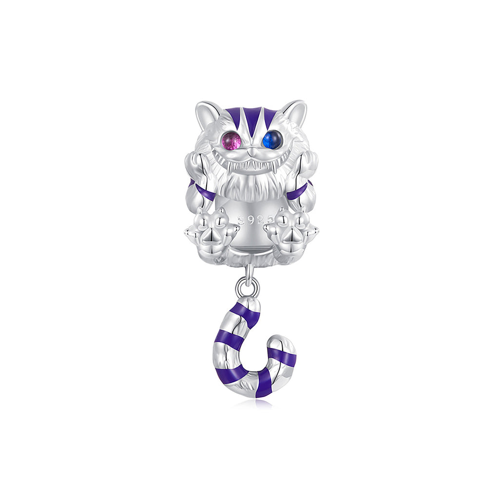 Charm de Plata .925, Cheshire, Miow