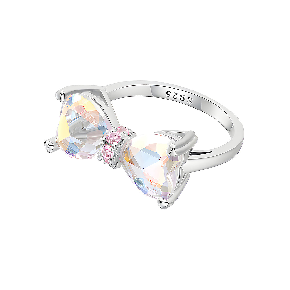 Anillo de Moño, Plata .925, Ame Glam Pop N°7