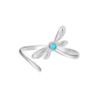 Anillo de Libélula, Plata .925, Ame Glam Pop
