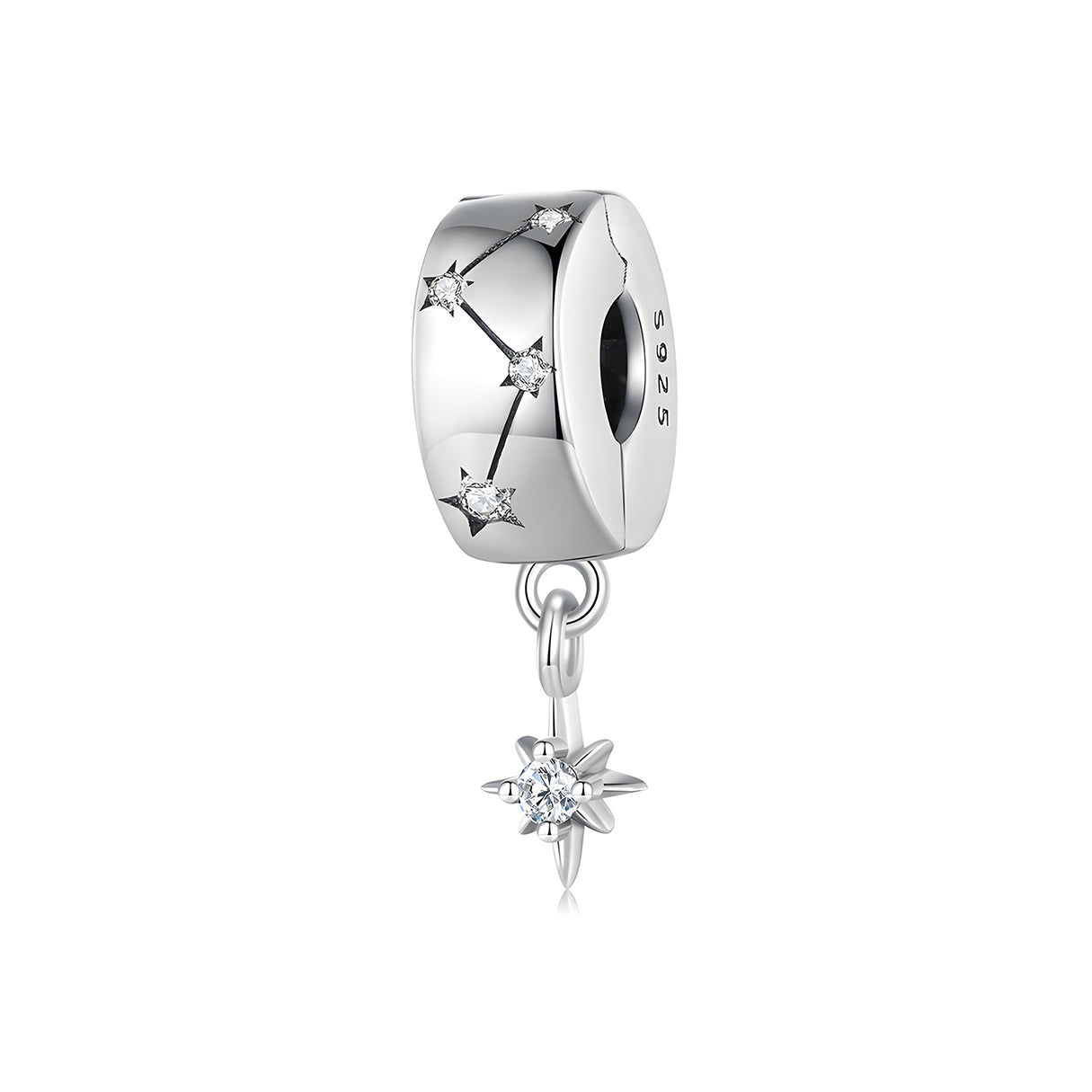 Charm de Estrella, Plata .925, Ame Glam Pop