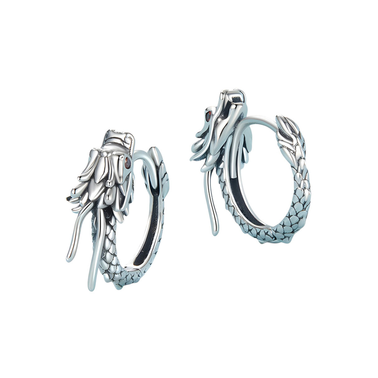 Aretes de Dragón, Plata .925, Ame Glam Pop