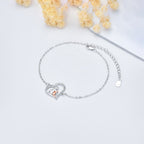 Pulsera de Plata .925, Cat Girl, Miow