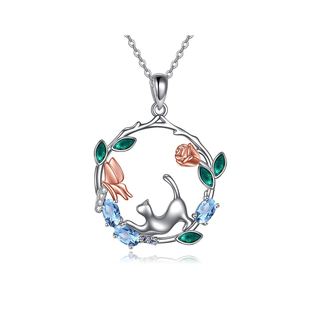 Collar de Plata .925, Cat, Miow