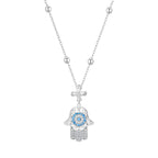 Collar Mano Fátima, Plata .925, Ame Glam Pop