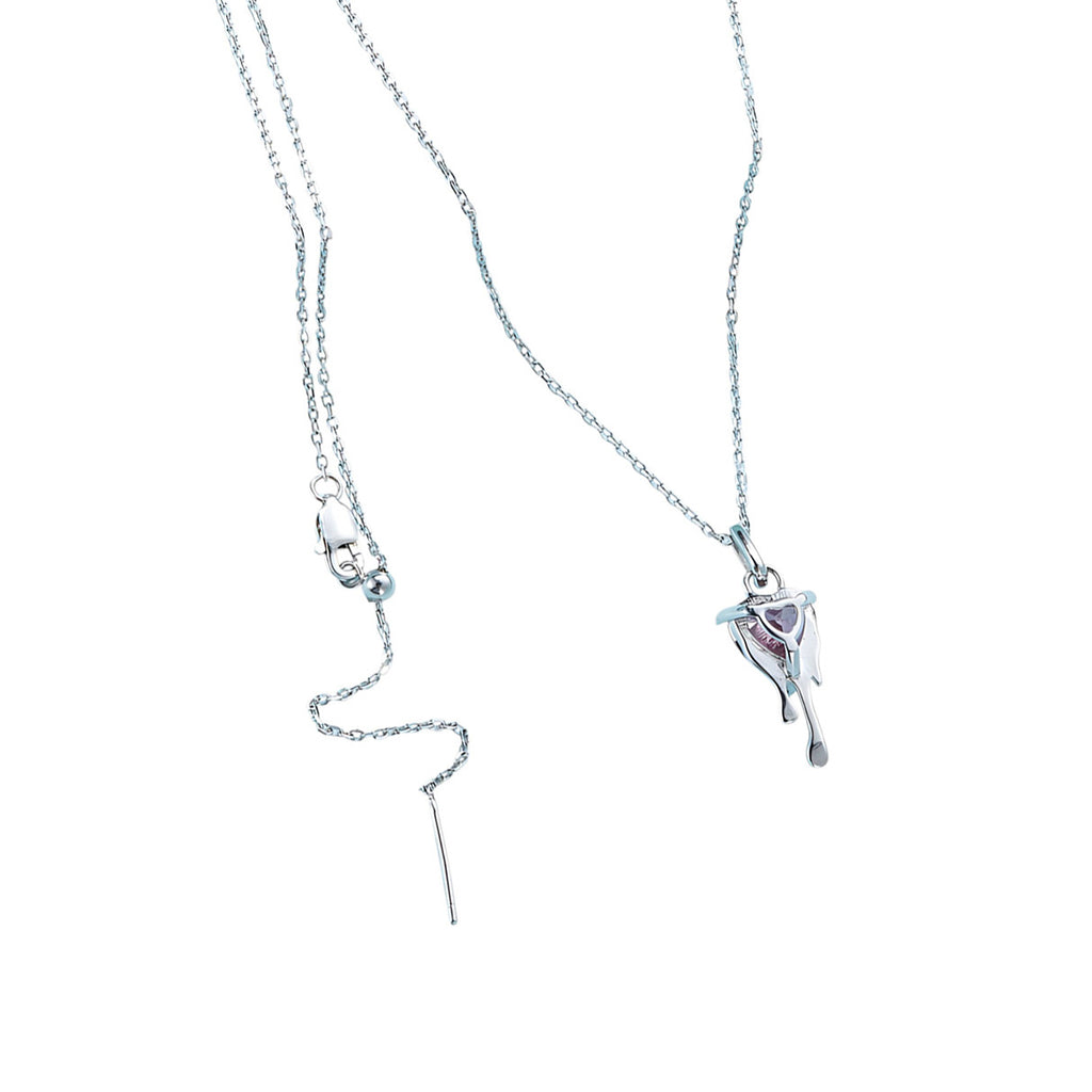 Collar de Corazón, Plata .925, Ame Glam Pop