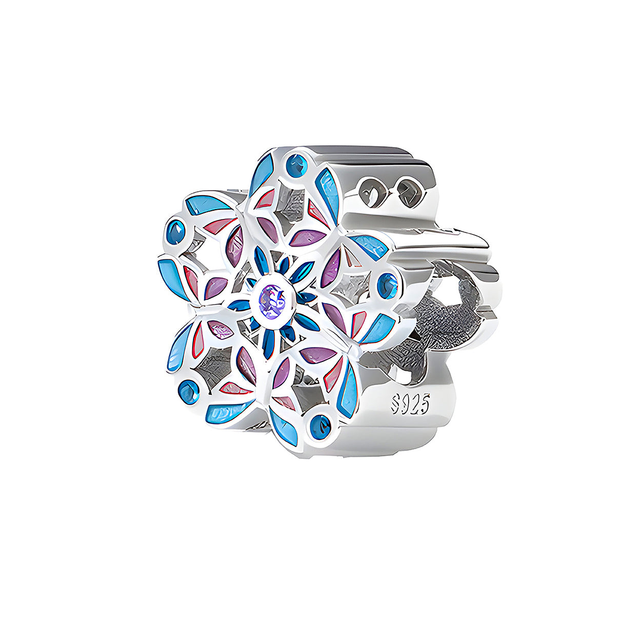 Charm de Flor, Plata .925, Ame Glam Pop