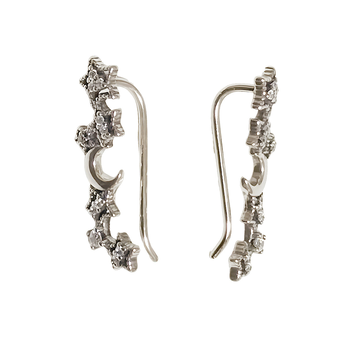 Aretes de Estrella, Plata .925, Ame Glam Pop