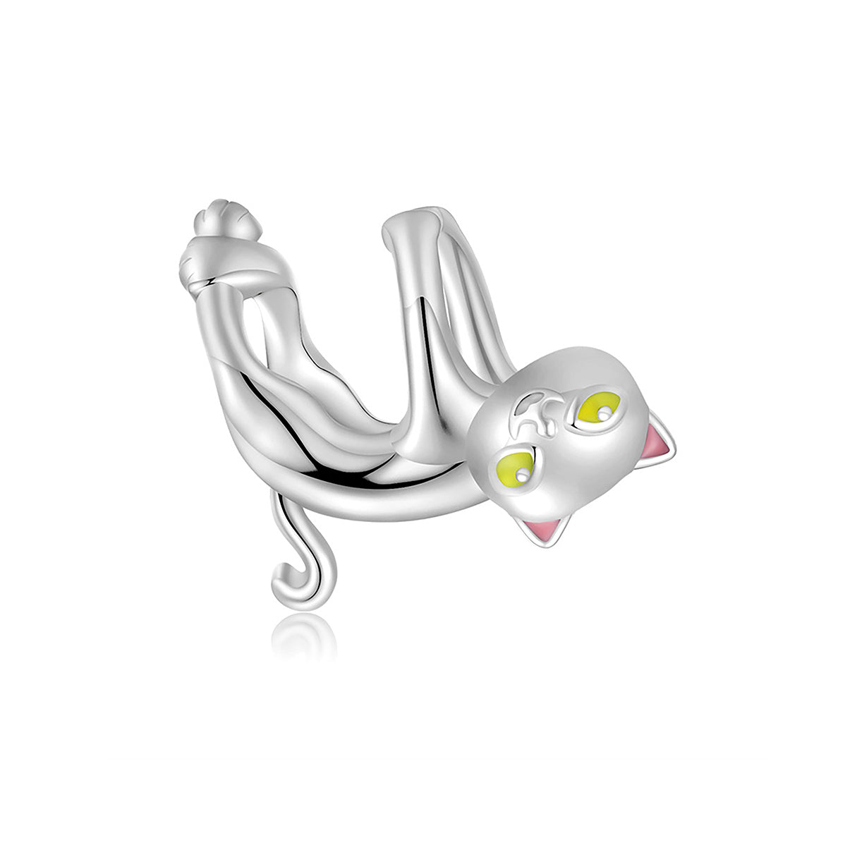 Charm de Plata .925, Cat Hug, Miow