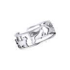Anillo de Plata .925, Carrusel Cat, Miow