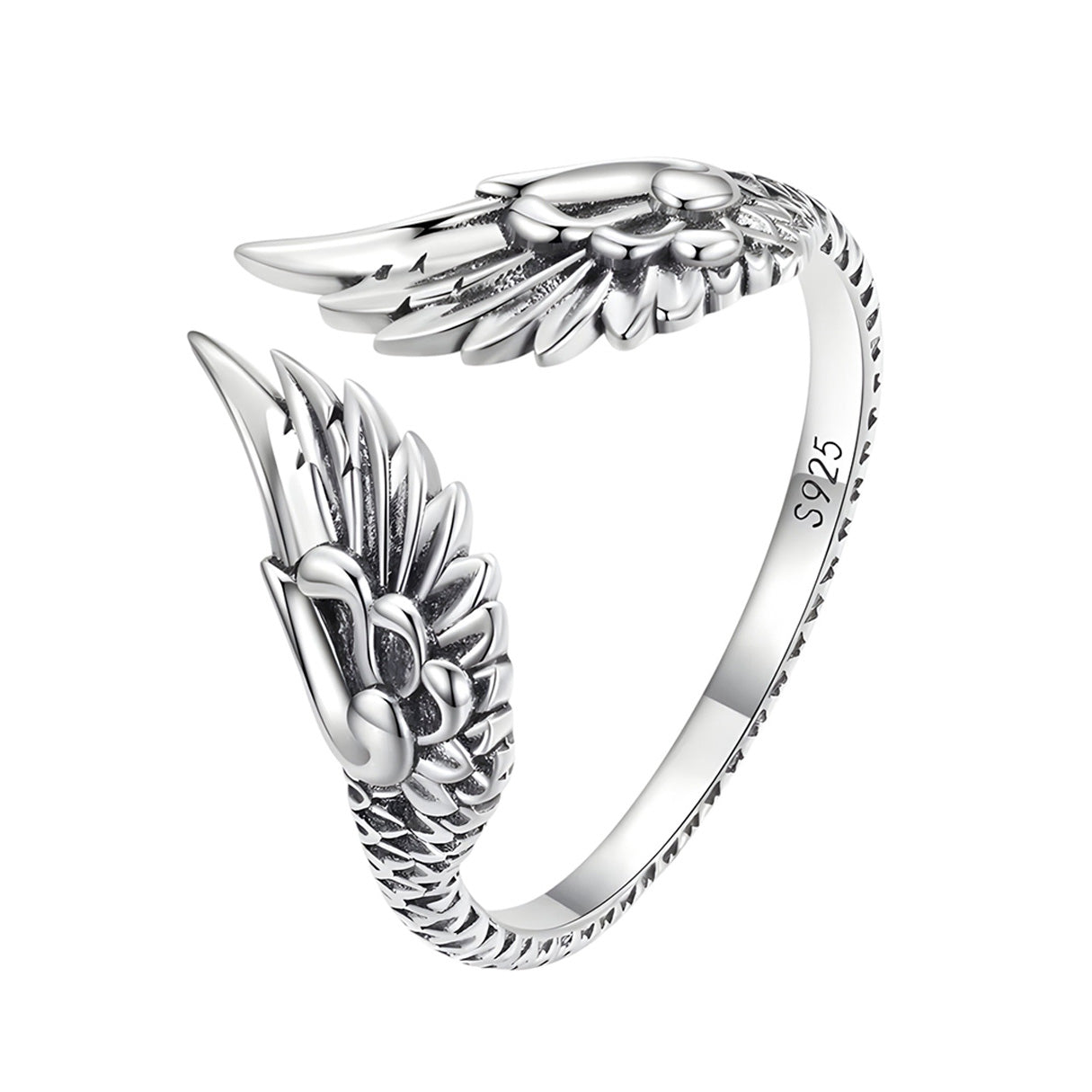Anillo de Alas, Plata .925, Ame Glam Pop