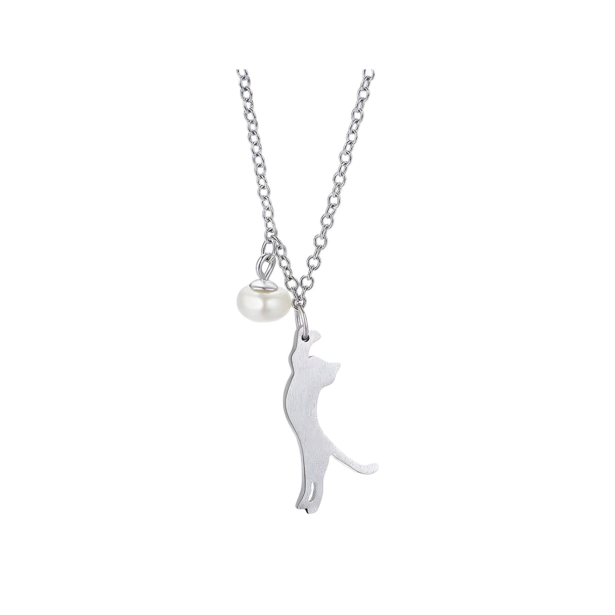 Collar de Plata .925, Cat Sphere, Miow
