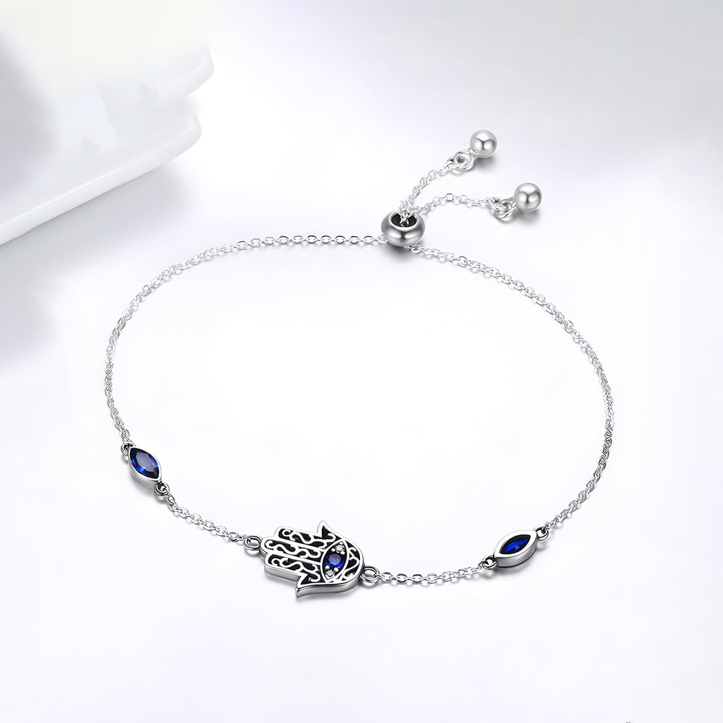 Pulsera Mano Fátima, Plata .925, Ame Glam Pop