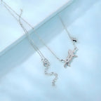 Collar de Plata .925, Butterfly Cat, Miow