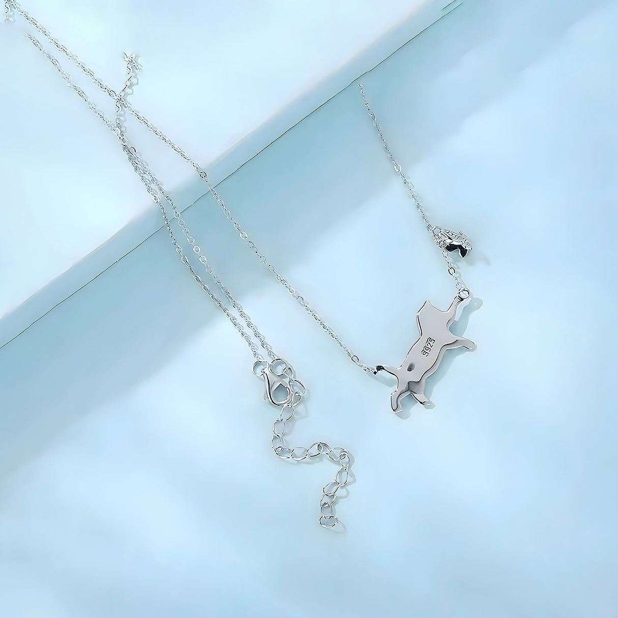Collar de Plata .925, Butterfly Cat, Miow