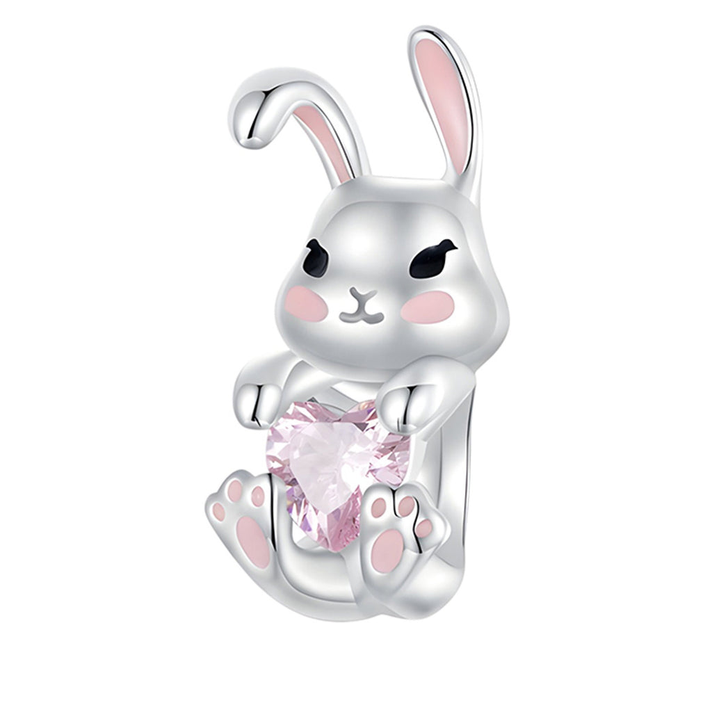 Charm de Conejo, Plata .925, Ame Glam Pop