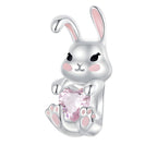 Charm de Conejo, Plata .925, Ame Glam Pop