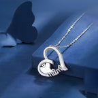 Collar de Corazón, Plata .925, Ame Glam Pop