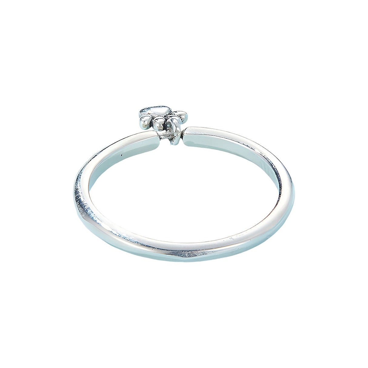 Anillo de Plata .925, Hanging Footprint, Miow N°8