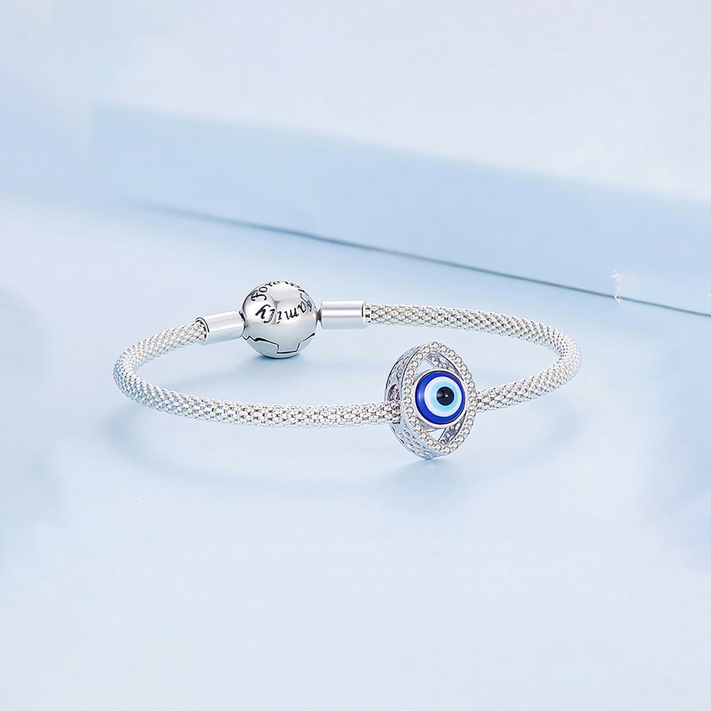 Charm de Ojo Turco, Plata .925, Ame Glam Pop