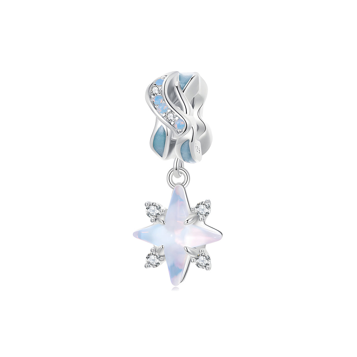 Charm de Estrella, Plata .925, Ame Glam Pop