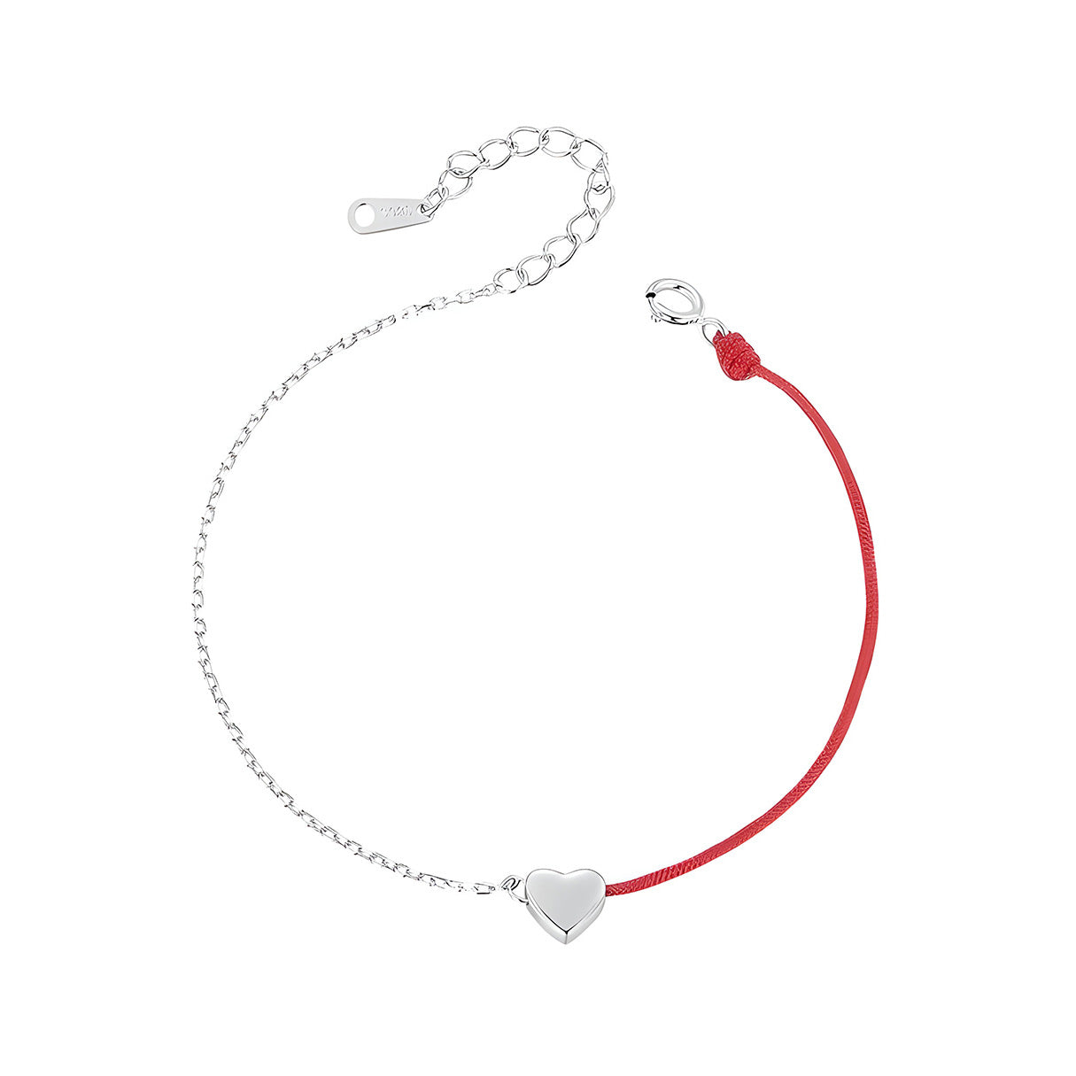 Pulsera Thread And Silver, Plata .925, Ame Glam Pop