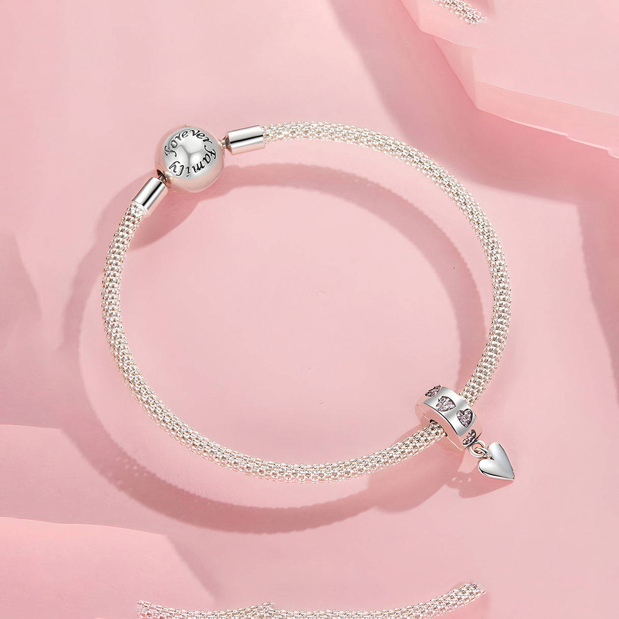 Charm de Corazón, Plata .925, Ame Glam Pop