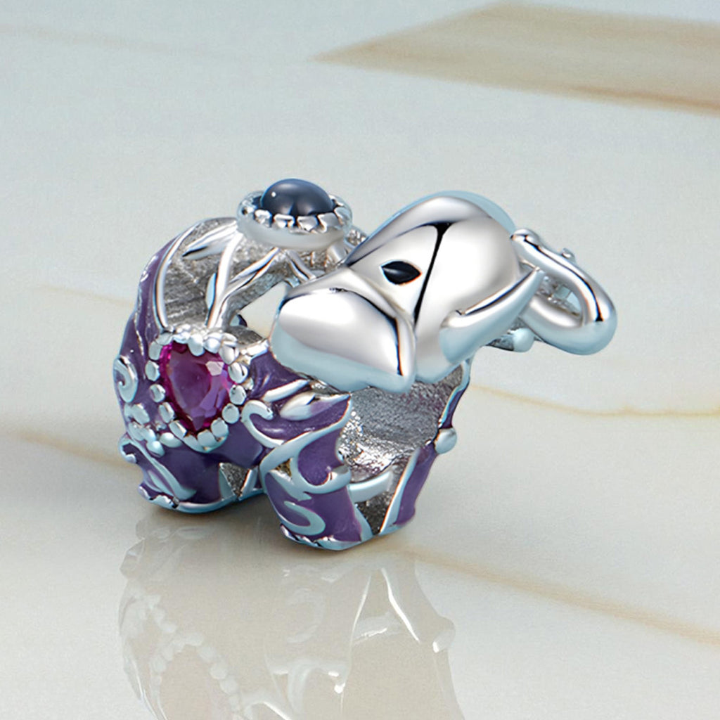Charm de Elefante, Plata .925, Ame Glam Pop