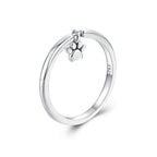 Anillo de Plata .925, Hanging Footprint, Miow N°7