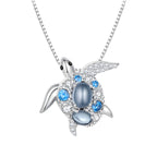 Collar de Tortuga, Plata .925, Ame Glam Pop