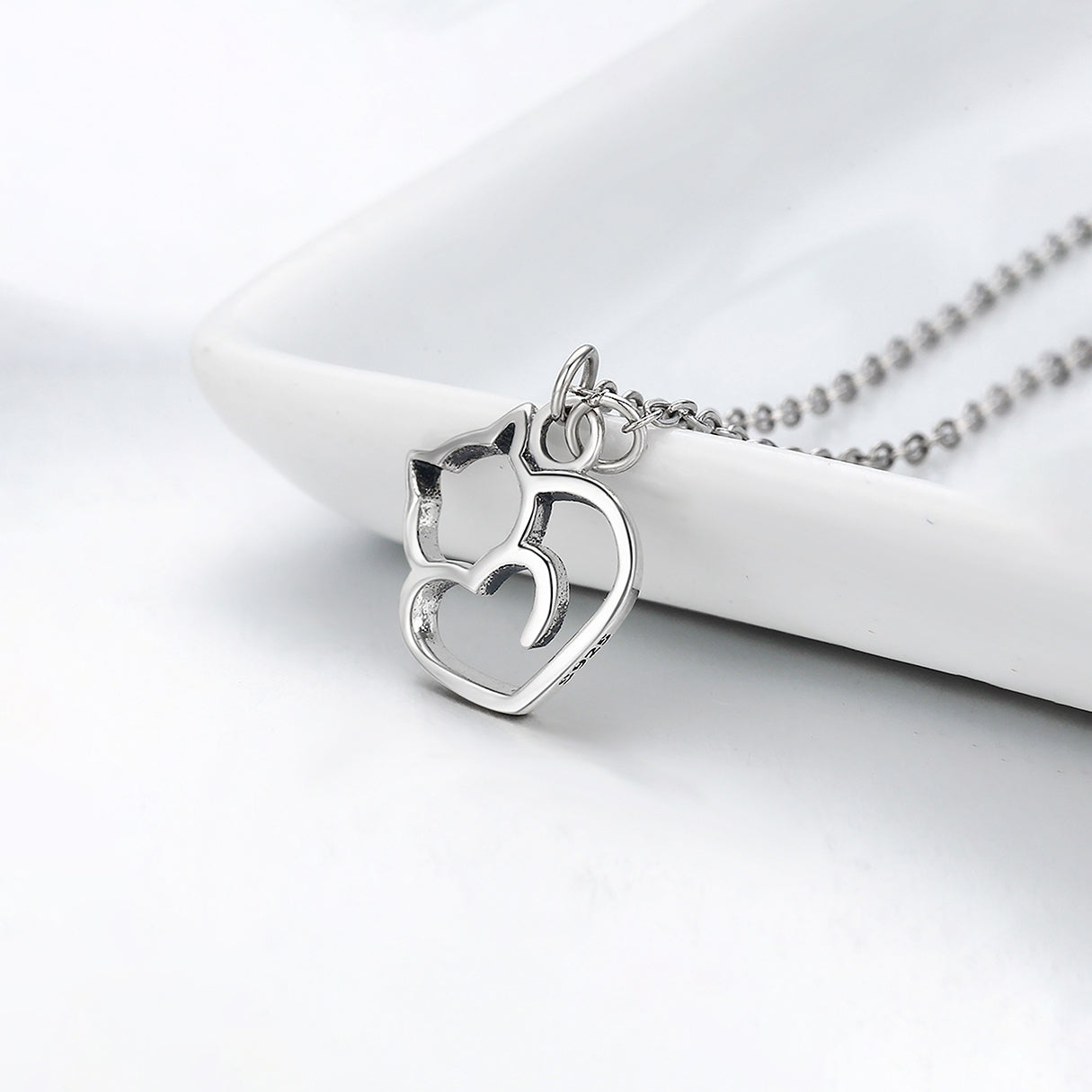 Collar de Plata .925, Cat'S Love, Miow