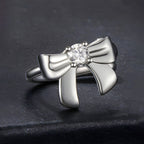 Ear Cuff de Moño, Plata .925, Ame Glam Pop