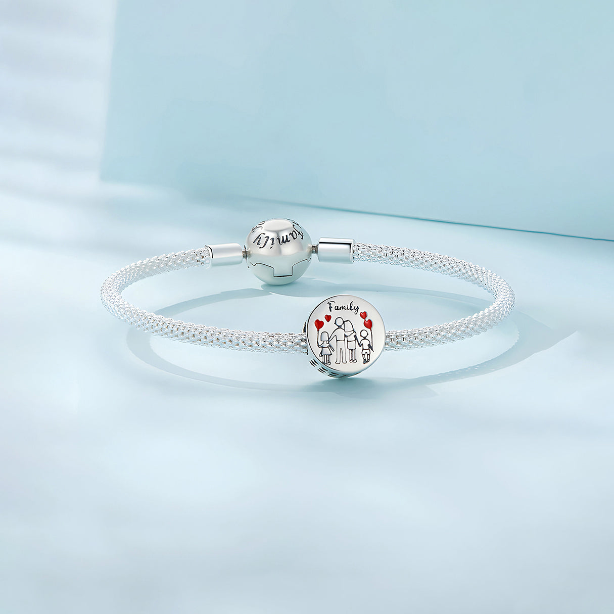 Charm Family Forever, Plata .925, Ame Glam Pop