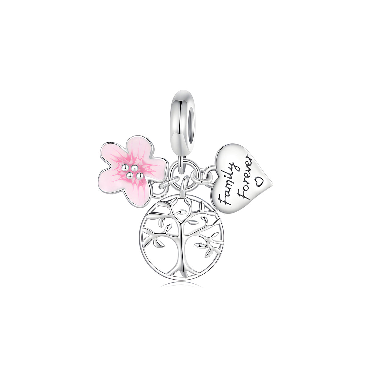 Charm de Árbol de La Vida, Plata .925, Ame Glam Pop