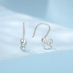 Aretes de Plata .925, Cats Playing, Miow