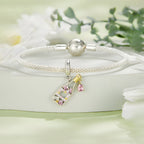 Charm de Champaña, Plata .925, Ame Glam Pop