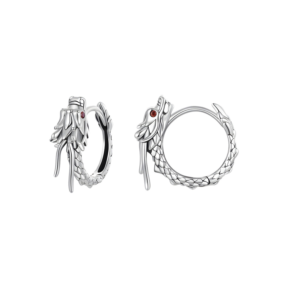 Aretes de Dragón, Plata .925, Ame Glam Pop