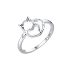 Anillo de Plata .925, Cat'S Love, Miow N°6