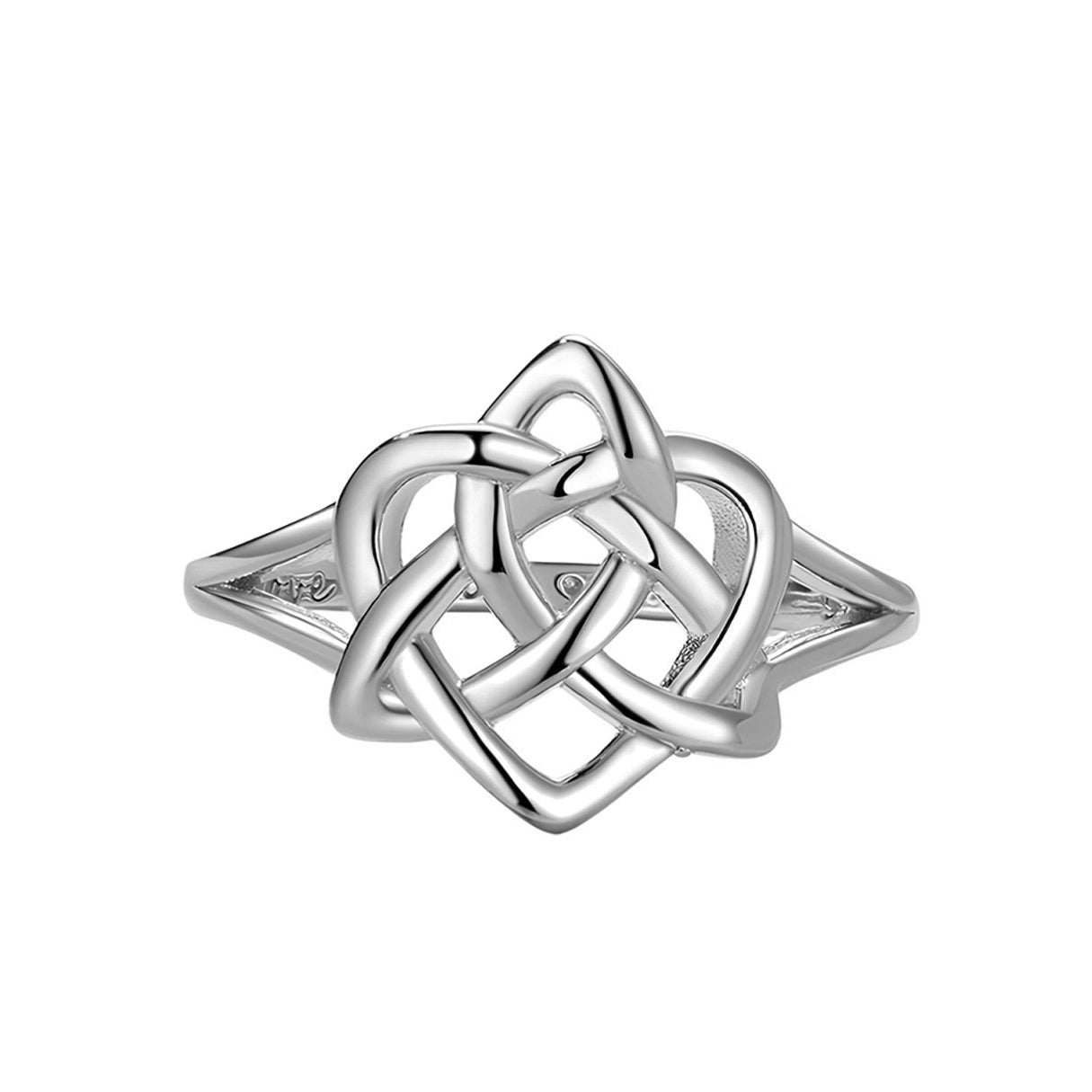 Anillo Nudo de Bruja, Plata .925, Ame Glam Pop N°8