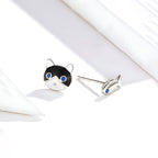 Aretes de Plata .925, Cat Fish, Miow