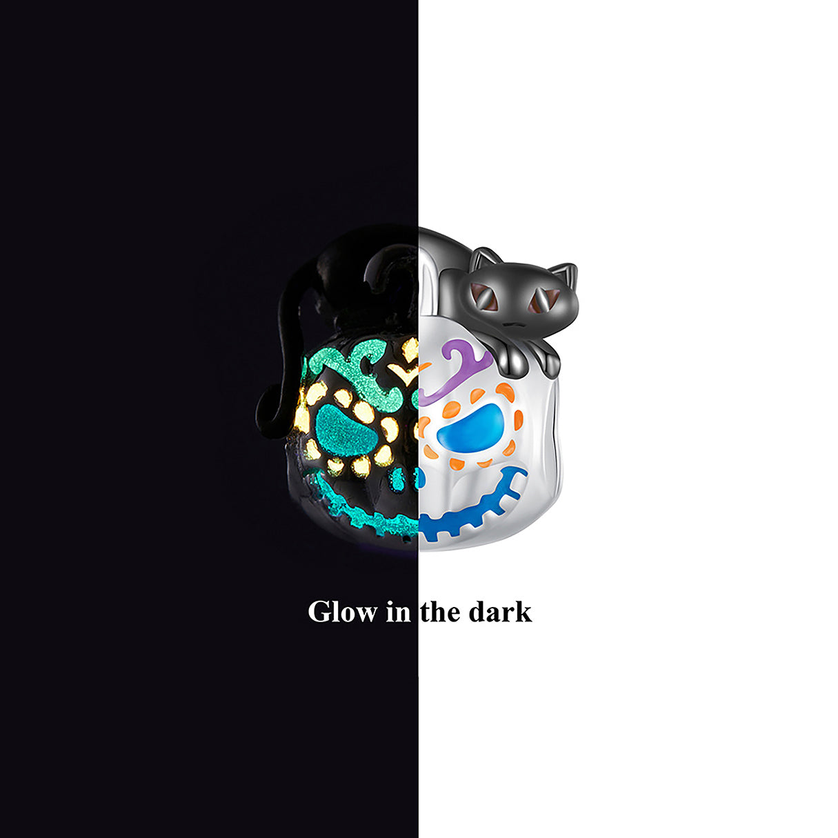 Charm de Plata .925, Scary Cat, Miow