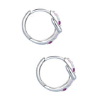 Aretes de Corazón, Plata .925, Ame Glam Pop