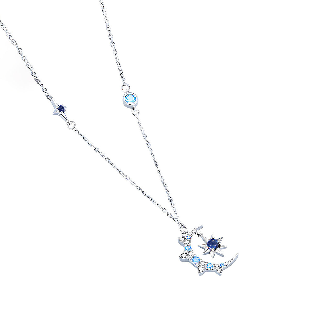 Collar de Luna, Plata .925, Ame Glam Pop