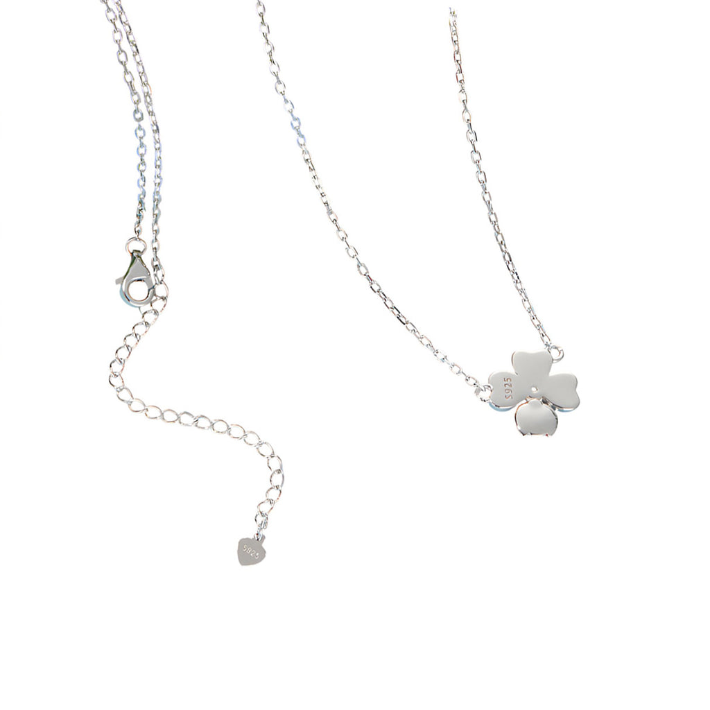 Collar de Trébol, Plata .925, Ame Glam Pop