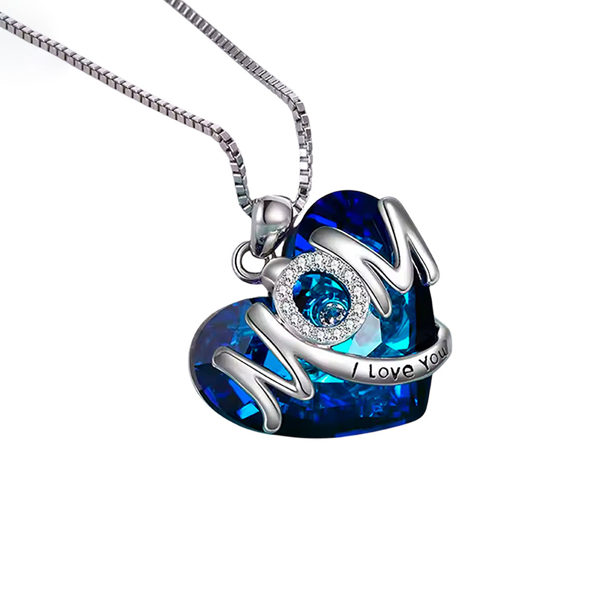 Collar de Corazón, Plata .925, Ame Glam Pop