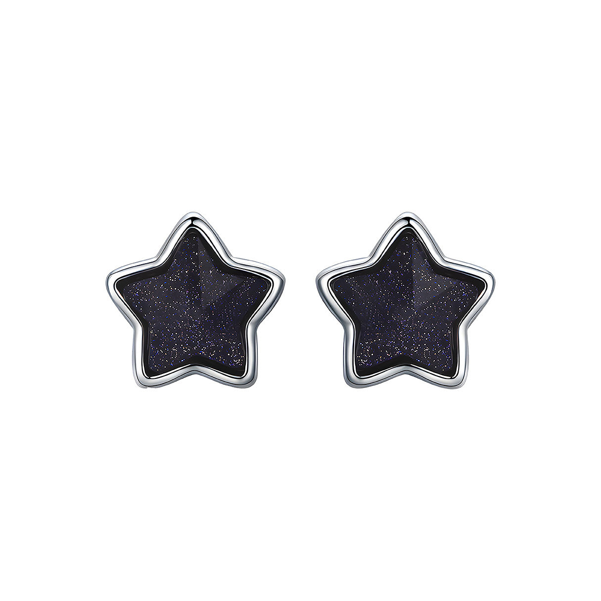 Aretes de Estrella, Plata .925, Ame Glam Pop