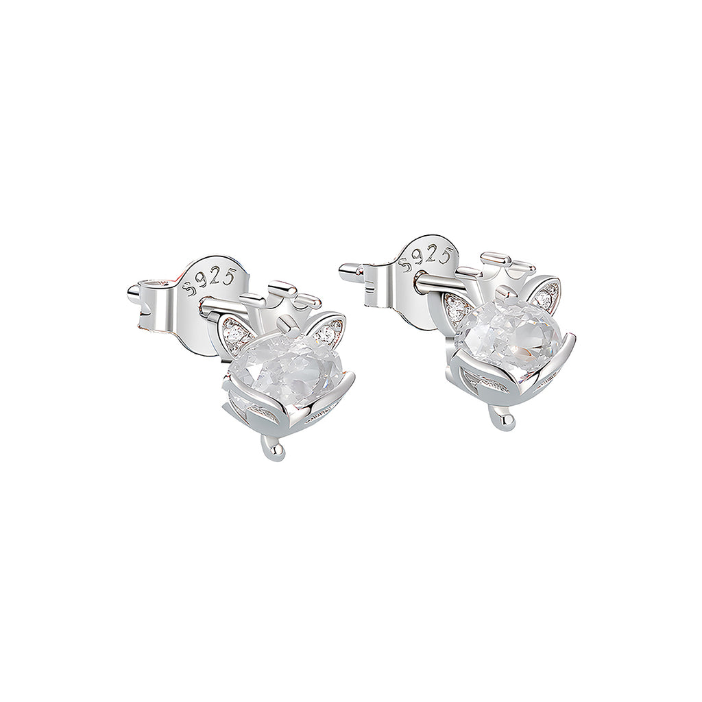 Aretes de Flor, Plata .925, Ame Glam Pop