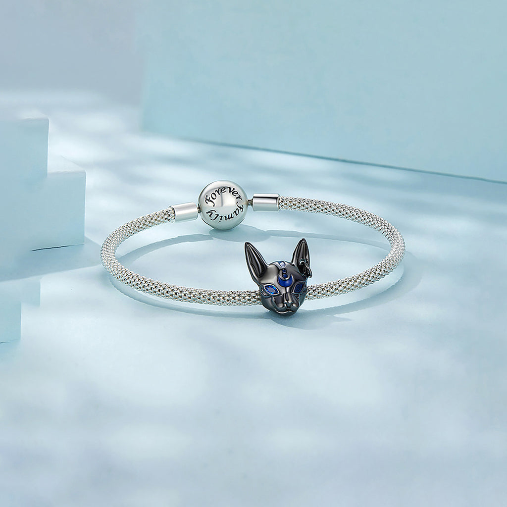 Charm de Plata .925, Cat God, Miow