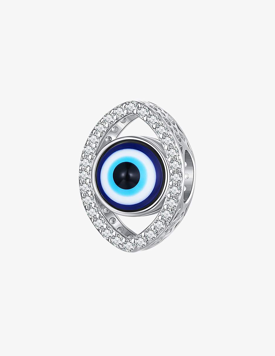 Charm de Ojo Turco, Plata .925, Ame Glam Pop