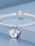 Charm de Plata .925, Cat Love, Miow