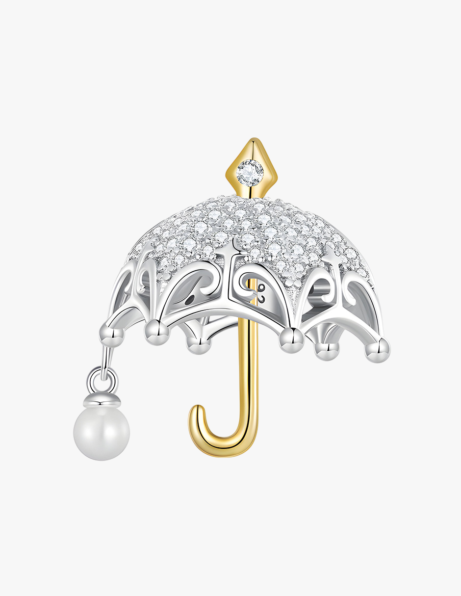 Charm de Sombrilla, Plata .925, Ame Glam Pop